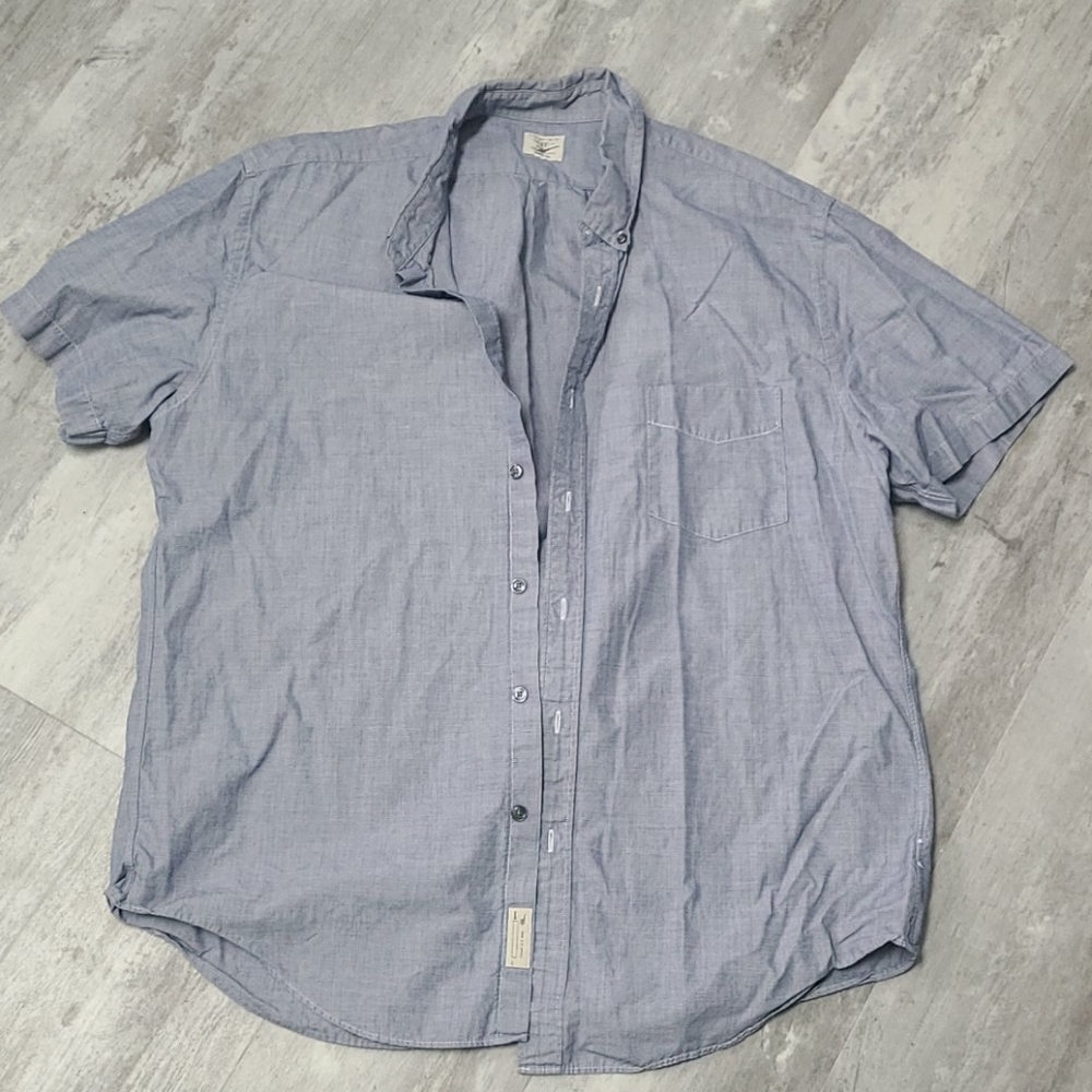 Men's J Crew short sleeve button down